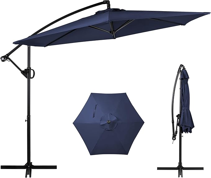 Shintenchi Patio Offset Umbrella by Shintenchi