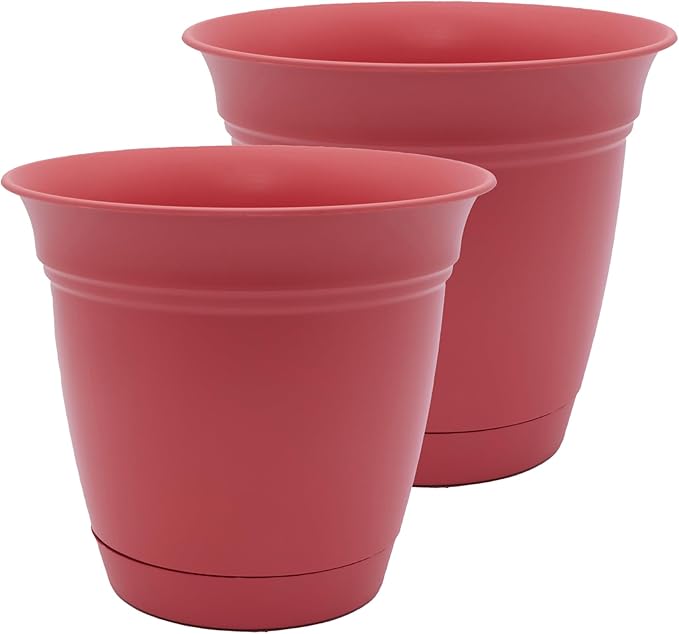 The HC Companies 16 Inch Eclipse Round Planter Pots by TheHCCompanies