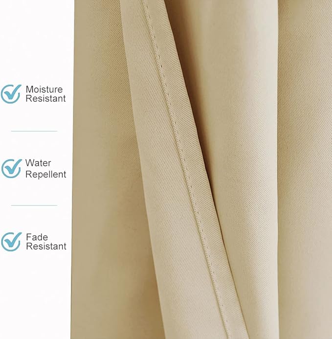 RYB HOME Outdoor Curtains 108 inches Long - Image 6