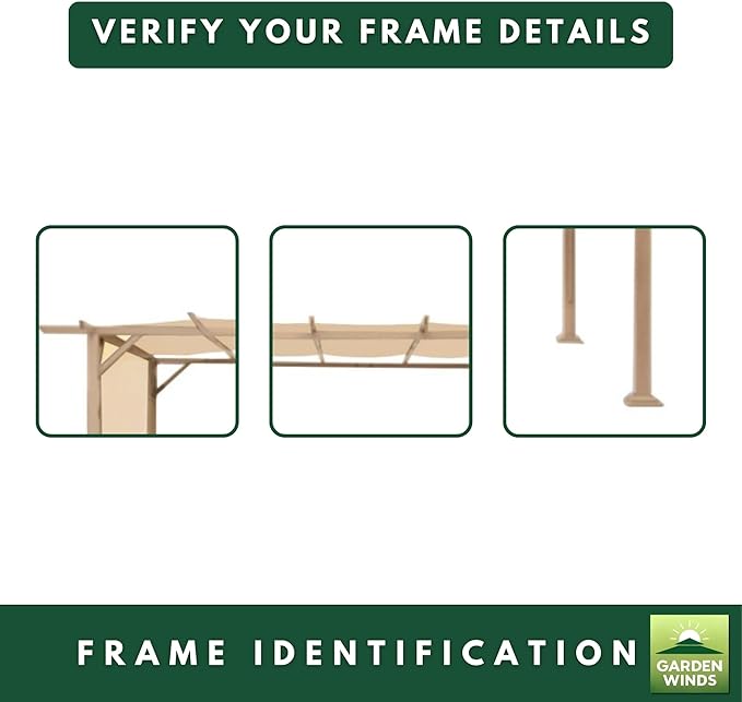 Garden Winds Durable 350 Replacement Canopy Top Compatible - Image 9