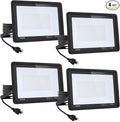 4Pack-150W LED Flood Light Outdoor, 16500lm LED Work Light by Lingwarm