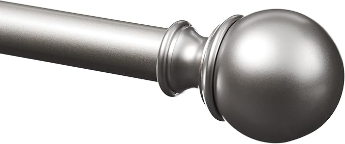 Amazon Basics Sturdy Adjustable Curtain Rod by AmazonBasics