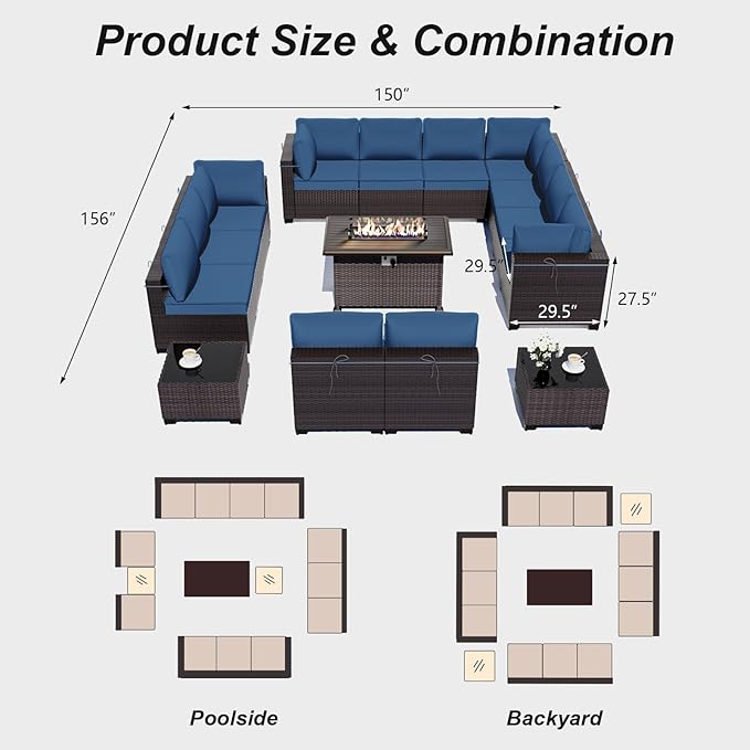 ALAULM Patio Furniture Set - Image 7