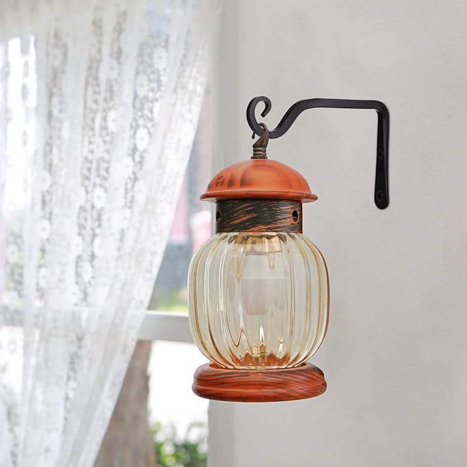 2 Pack 6 Inch Plant Hanger Indoor Outdoor, Hanging Plant Bracket Wall Hooks - Image 7