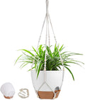 41.5 Inch Macrame Plant Hanger Indoor Outdoor by Vanslogreen
