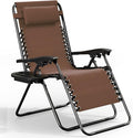 Nestl Zero Gravity Chairs, Portable Patio Lounge Chair Outdoor by Nestl