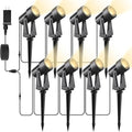 Svater Landscape Lighting Outdoor, 8 Pack Low Voltage Spotlights by Svater