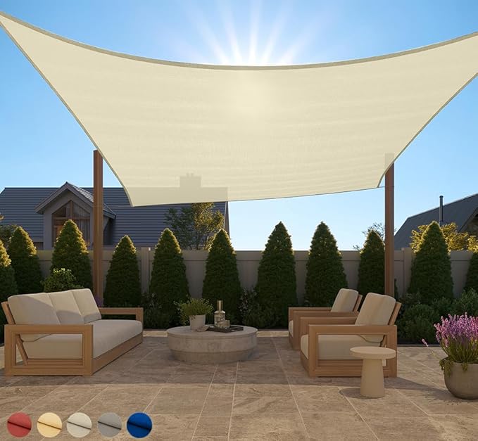 GORILLA GRIP Heavy Duty Sun Shade, UV Protection Fade Tear and Rust Resistant by GorillaGrip