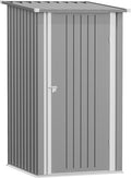 Greesum 3x3FT Outdoor Storage Shed, Small Metal Storaged Sheds by BuynowfromGreesum
