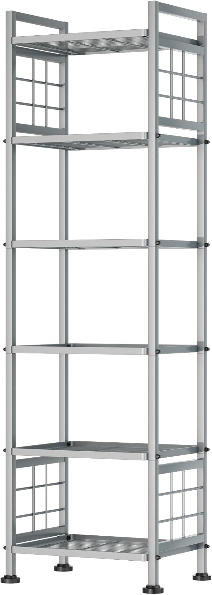 GIOTORENT 6-Wire Standing Storage Shelf, Metal Shelving Unit Pantry Rack by GIOTORENT