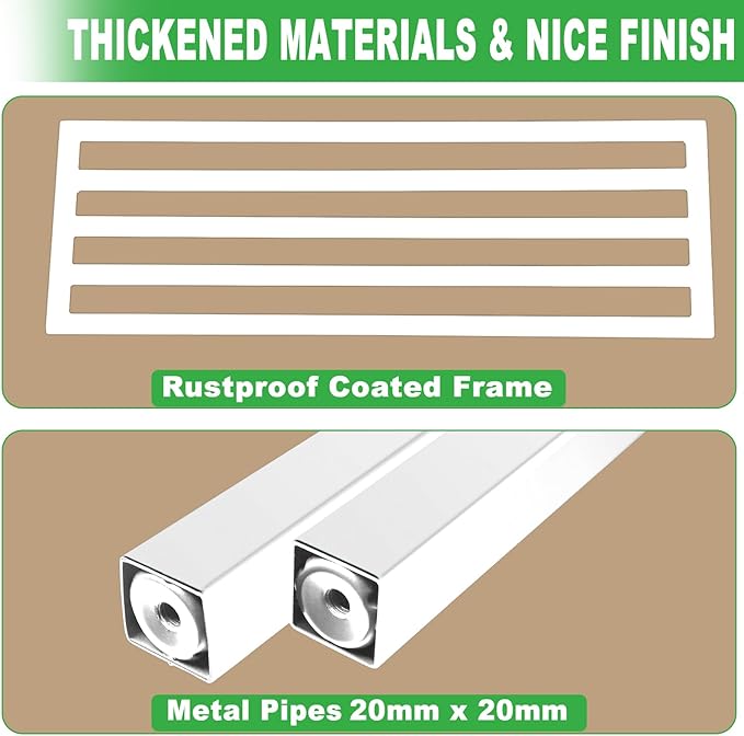 2 Pack Metal Plant Stand Outdoor Plant Shelf Indoor, 1 Tier Heavy Duty Plant - Image 2
