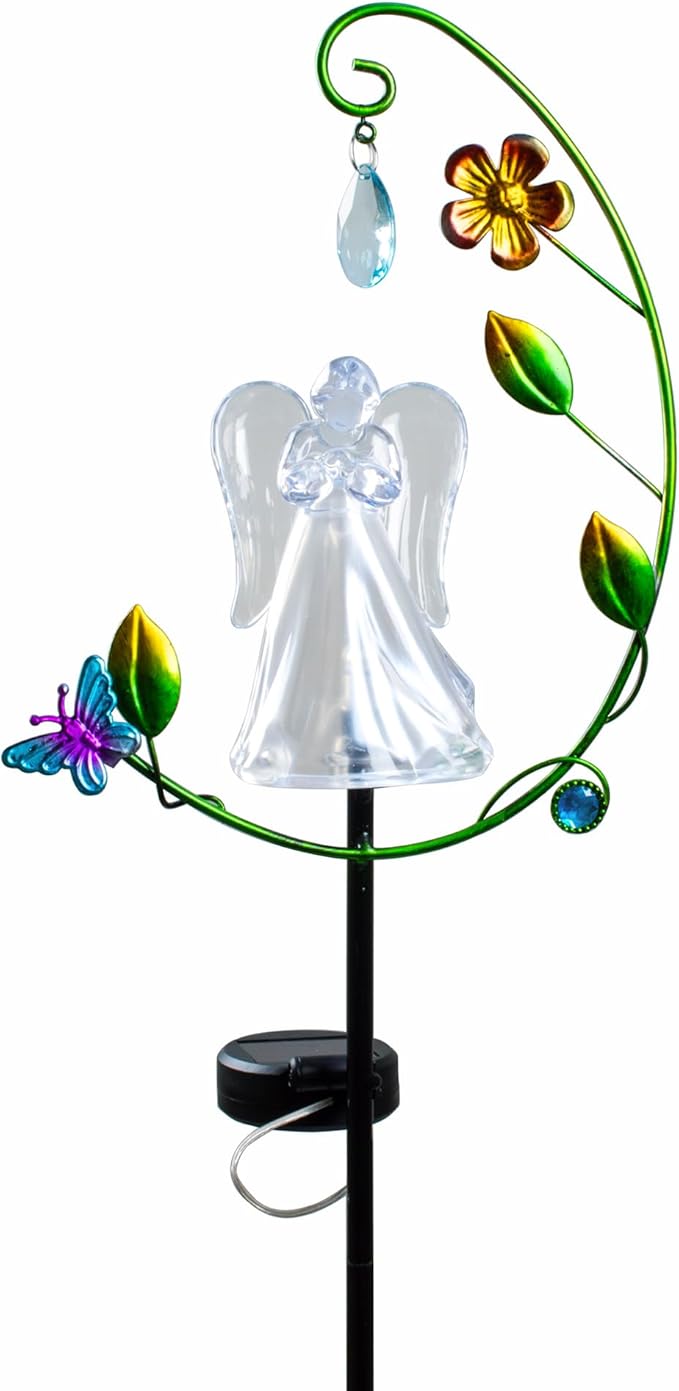 Solar Angel Light for Cemetery Decor - Image 9