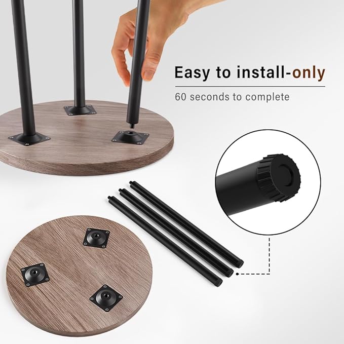 Plant Stand Indoor Tall: Corner Wood Plant Stand 2 Pack Mid Century Modern Decor - Image 4