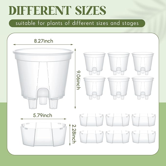 Self Watering Pots for Indoor Plants - Image 2