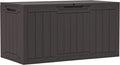 YITAHOME 100 Gallon Resin Deck Box, Weather Resistant Outdoor Storage Box by YITAHOME