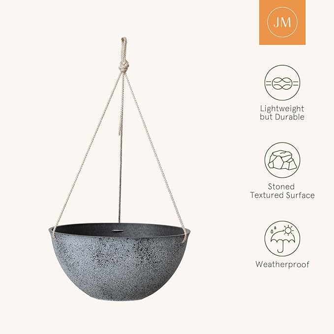 LA JOLIE MUSE Large Hanging Planters - Image 3