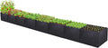 POILKMNI 16x2x1ft Fabric Raised Garden Bed by POILKMNI