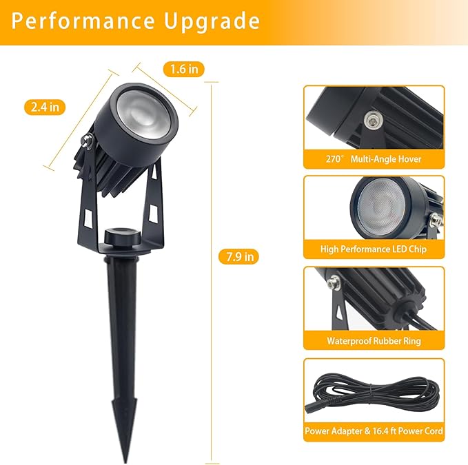 Smart RGB Low Voltage LED Spotlights, APP & Remote Control, Synchronous Dimming - Image 3