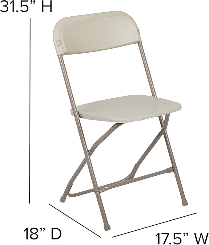 Flash Furniture Hercules Series Plastic Folding Chair - Image 2