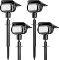 Nreonrick Solar Spot Lights 360° Adjustable Solar Lights Outdoor IP65 Waterproof by Nreonrick