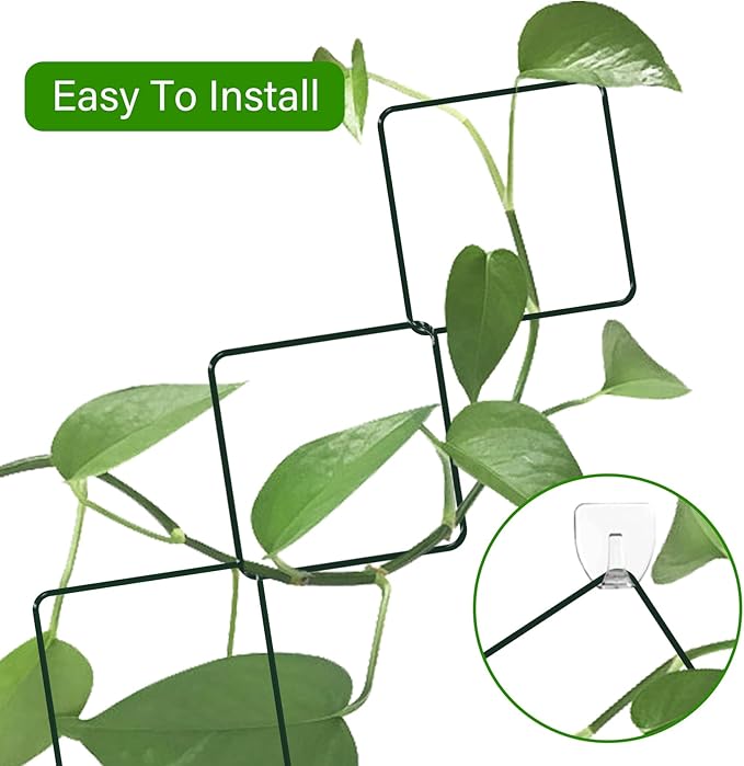 2 Pack 36pcs Chain Trellis for Climbing Plants Indoor & Outdoor, Garden Wall - Image 4