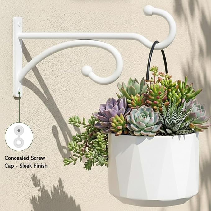 2Pack 6 Inch Plant Hangers for Hanging Baskets, Hanger for Indoor and Outdoor - Image 6