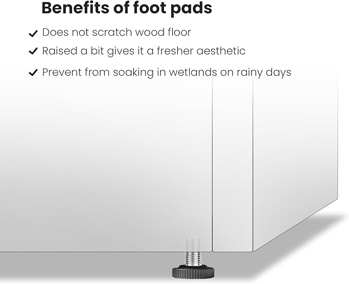 GSK White Metal Planter Box - Image 9