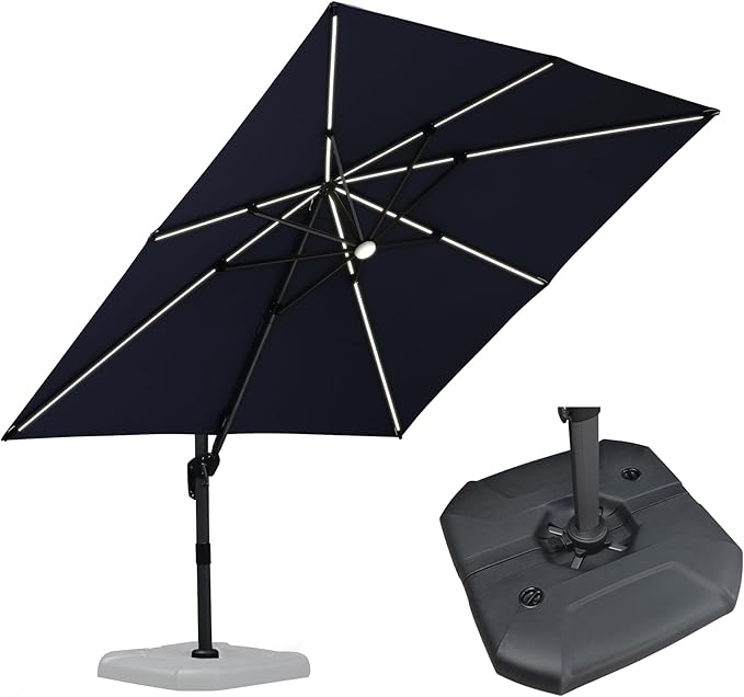 PURPLE LEAF 10 Feet Patio Umbrella by PURPLELEAF