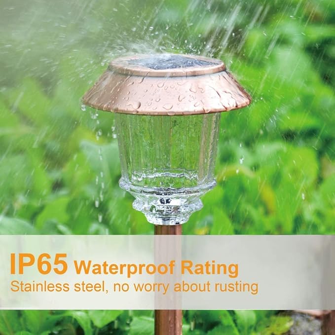 XMCOSY+ Solar Pathway Lights Outdoor - Image 3
