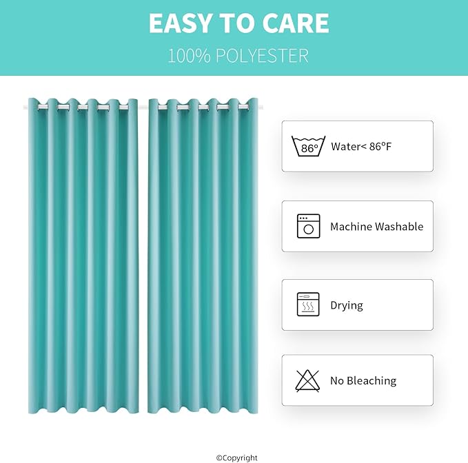 Waterproof Outdoor Curtain W84 x L84 - Image 7