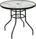 Tangkula 32" Round Outdoor Table by TANGKULA