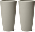 Step2 Tremont Tall Round Tapered Planter, Indoor/Outdoor Plants, Efficient by Step2