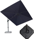 PURPLE LEAF 9' X 12' Right-left Tilt Patio Umbrella by PURPLELEAF