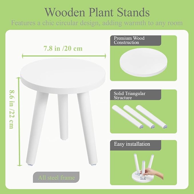 2PCS Samll Plant Stand Indoor/Outdoor - Image 2