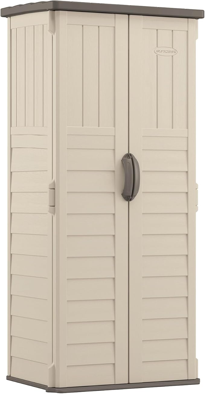 Suncast Vertical Outdoor Storage Shed by Suncast