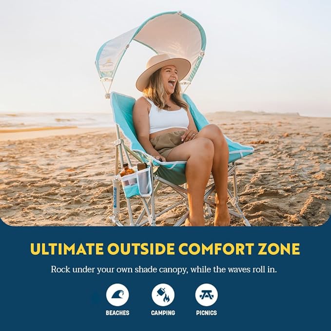 GCI Outdoor Waterside Pod Rocker Outdoor Rocking Chair - Image 3