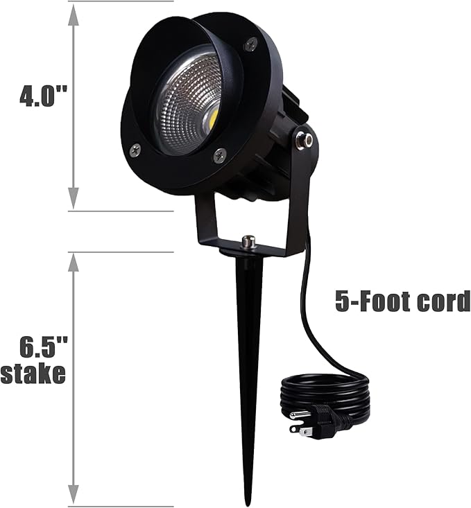 Spotlight for Outdoor 120V 20W Warm White - Image 5