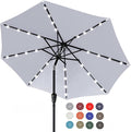 ABCCANOPY Durable Solar Led Patio Umbrellas by ABCCANOPY