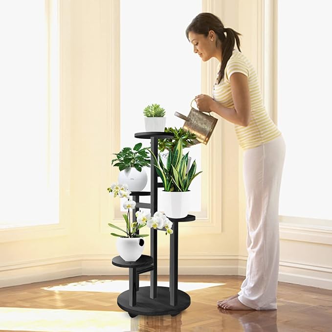 GEEBOBO 5 Tiered Tall Plant Stand - Image 3