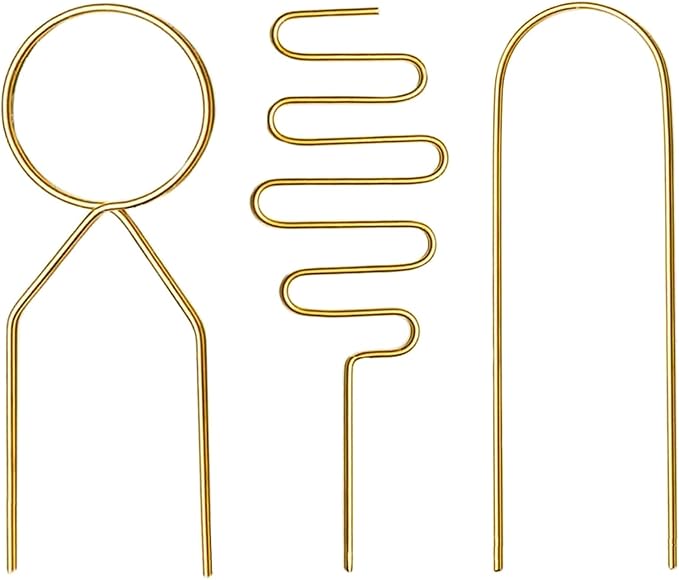 Small Metal Trellis for Potted Plants, Plant Support Stake Mini House Plant by Yowlieu