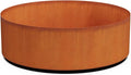 PLANTERCRAFT Corten Steel Metal Planter Box, Round Sizes, Modern Garden Steel by Plantercraft