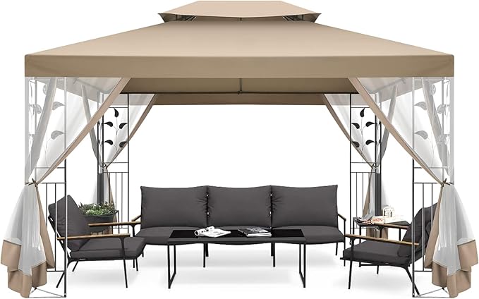 COBIZI Gazebo 10x13 Heavy Duty Gazebos - Image 5