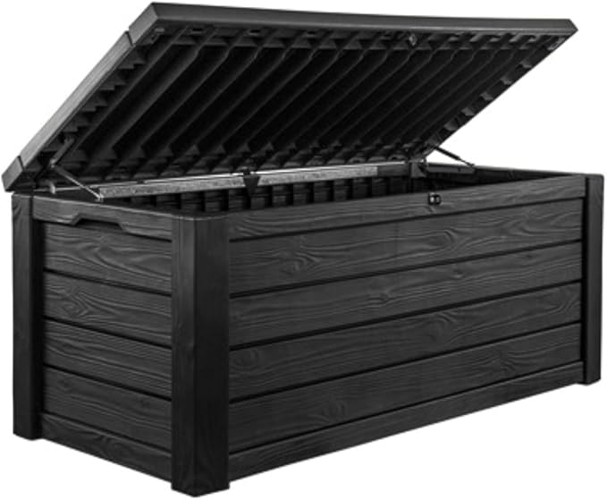 Keter Westwood 150 Gallon Resin Large Outdoor Storage Box - Image 9