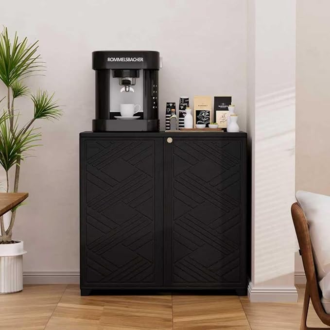 ADDOK Indoor Outdoor Plastic Storage Cabinet 34"x15"x34", Outdoor Storage Shed - Image 2