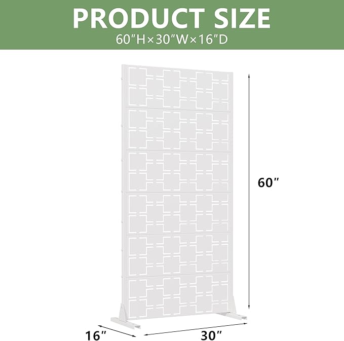 Casaphoria Metal Privacy Screen Outdoor - Image 4