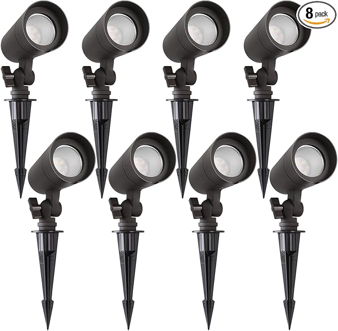 3CCT LED Landscape Lights with Connectors, 12V Low Voltage, 3000K/4000K/5000K by EENERGETICLIGHTING
