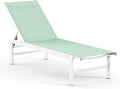 Outdoor Lounge Chair for Pool, Aluminum Chaise Lounge Chairs by Vexwalx