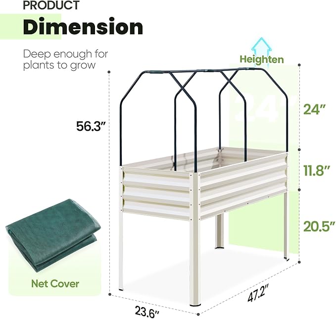 King Bird Large Raised Garden Bed - Image 7