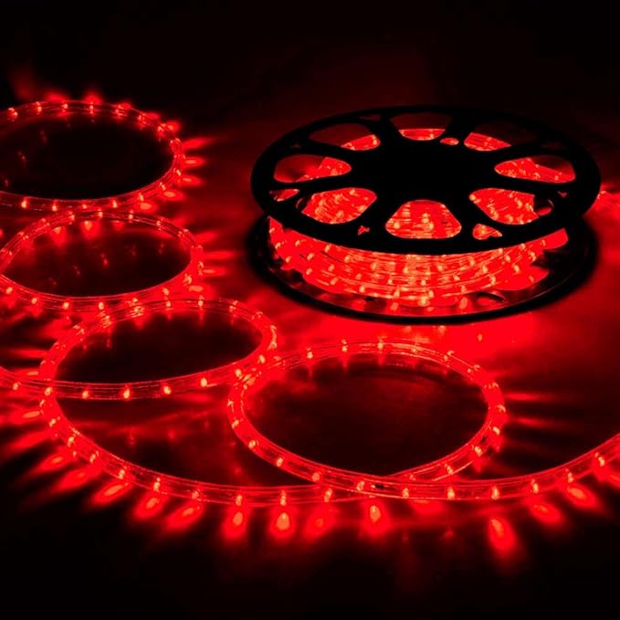 50ft LED Rope Lights Outdoor, 360 LED Connectable and Flexible Tube Lights - Image 8