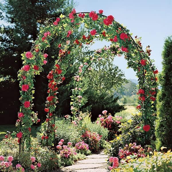 Garden Arch Trellis Metal Garden Arbor - Image 4